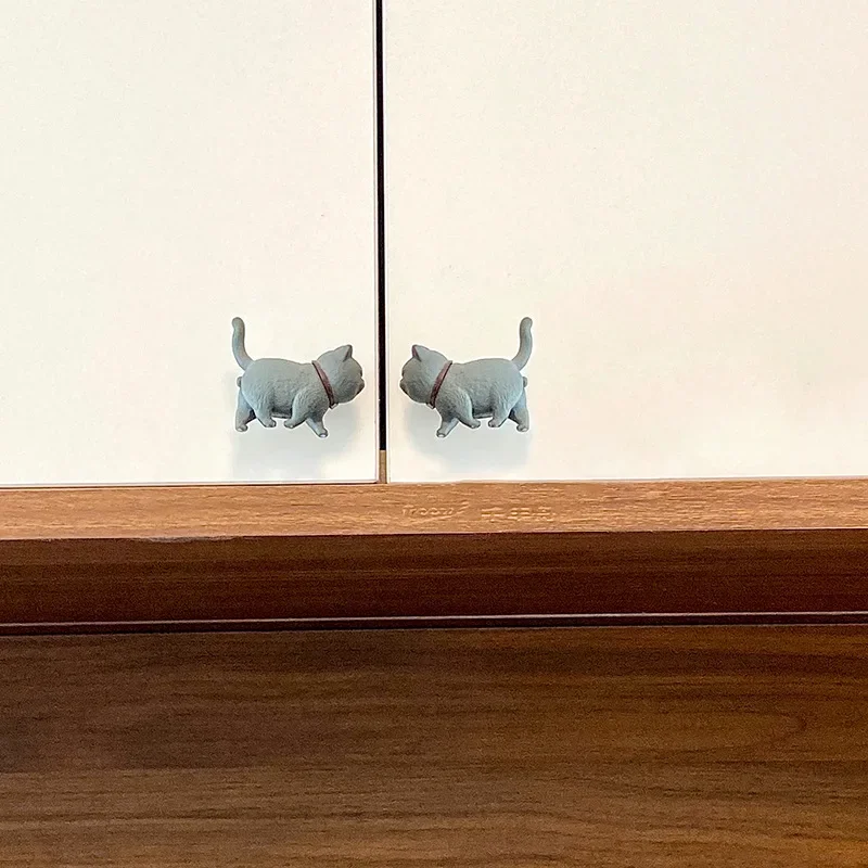 Animal Shape Cabinet Knobs Handles Kids Room Lovely Decorative Wall Hooks Hats Clothes Hanging Hooks Furniture Handle
