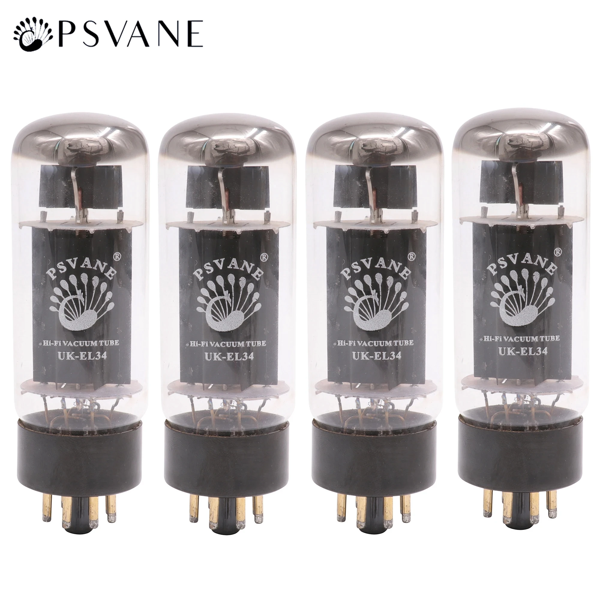 

PSVANE UK-EL34 Vacuum Tube Upgrade EL34 EL34C 6CA7 6P3P 6L6 Electronic Vintage Audio Amplifier HIFI DIY Matched Tested