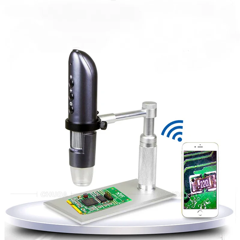 1600X Hd Usb กล้องจุลทรรศน์มือถือกล้องจุลทรรศน์ดิจิตอลแบบพกพาอินเทอร์เฟซ Electron กล้องจุลทรรศน์ที่มี8 Leds สำหรับ Soldering