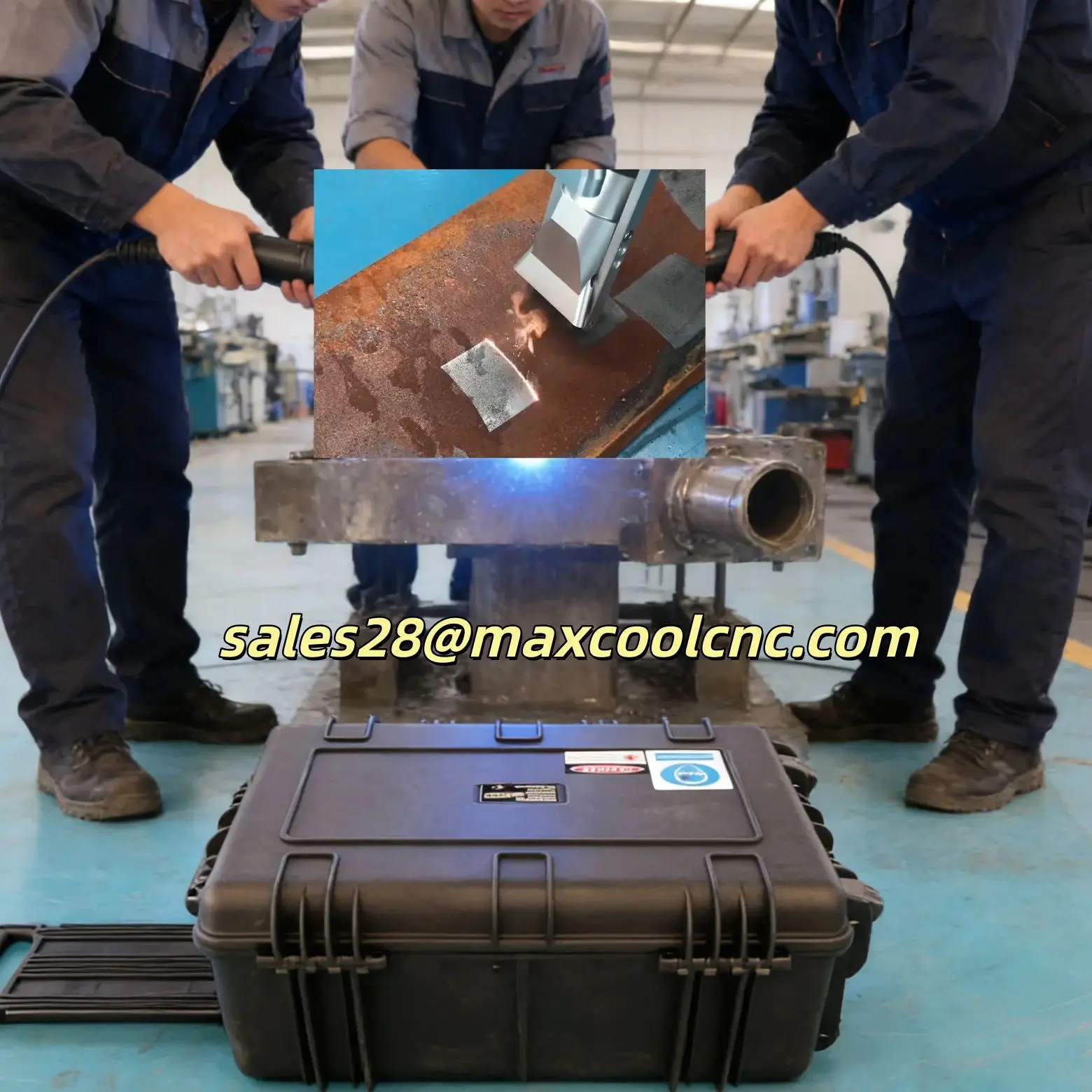 

Мощная импульсная лазерная чистящая машина для чемодана, 100 Вт, 200 Вт, 300 Вт, удаление ржавчины, масляная краска для удаления ржавчины с металла