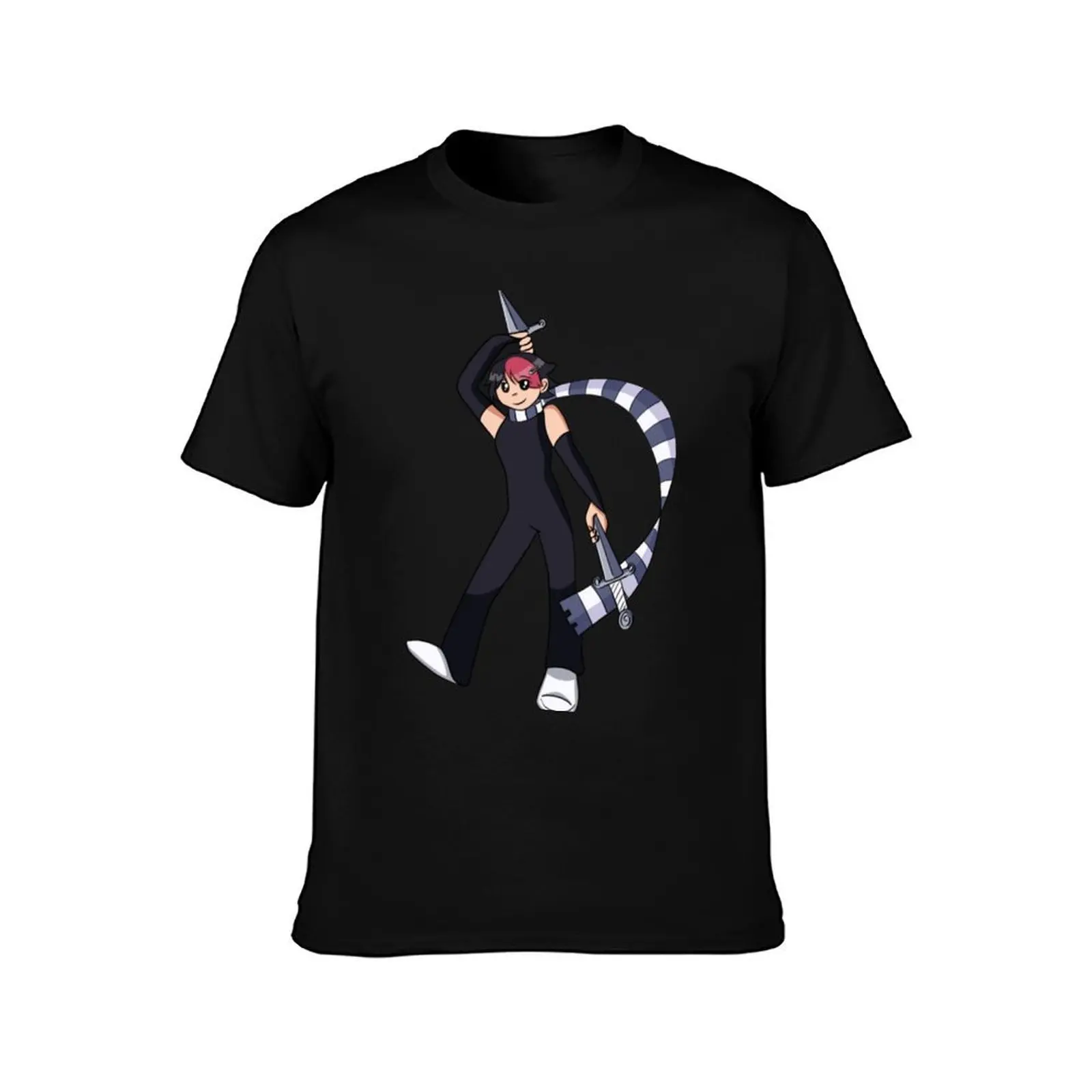 تي شيرت l Knives chau تي شيرت رجالي من القطن عالي الجودة تي شيرت 100% #2