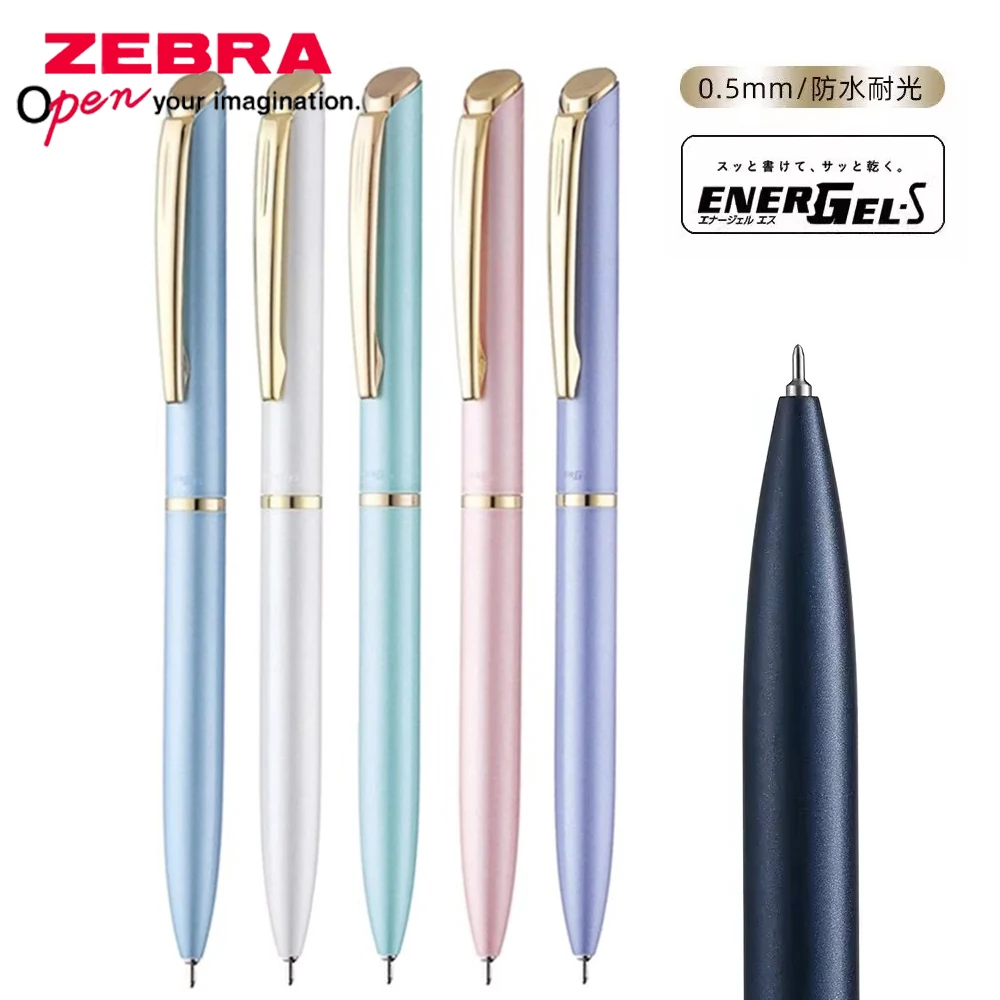 

Japan Pentel Stationery Metal Rod Needle Tube Gel Pen BLN2005 Brass Limited Rotary 0.5 Speed Dry Water Pen Business Office