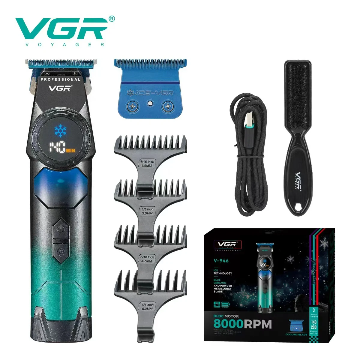 vgr-hair-trimmer-clippers-machine-local-cooling-hair-clippers-professional-haircut-machine-0-mm-clippers-set-man-cordless-v-946