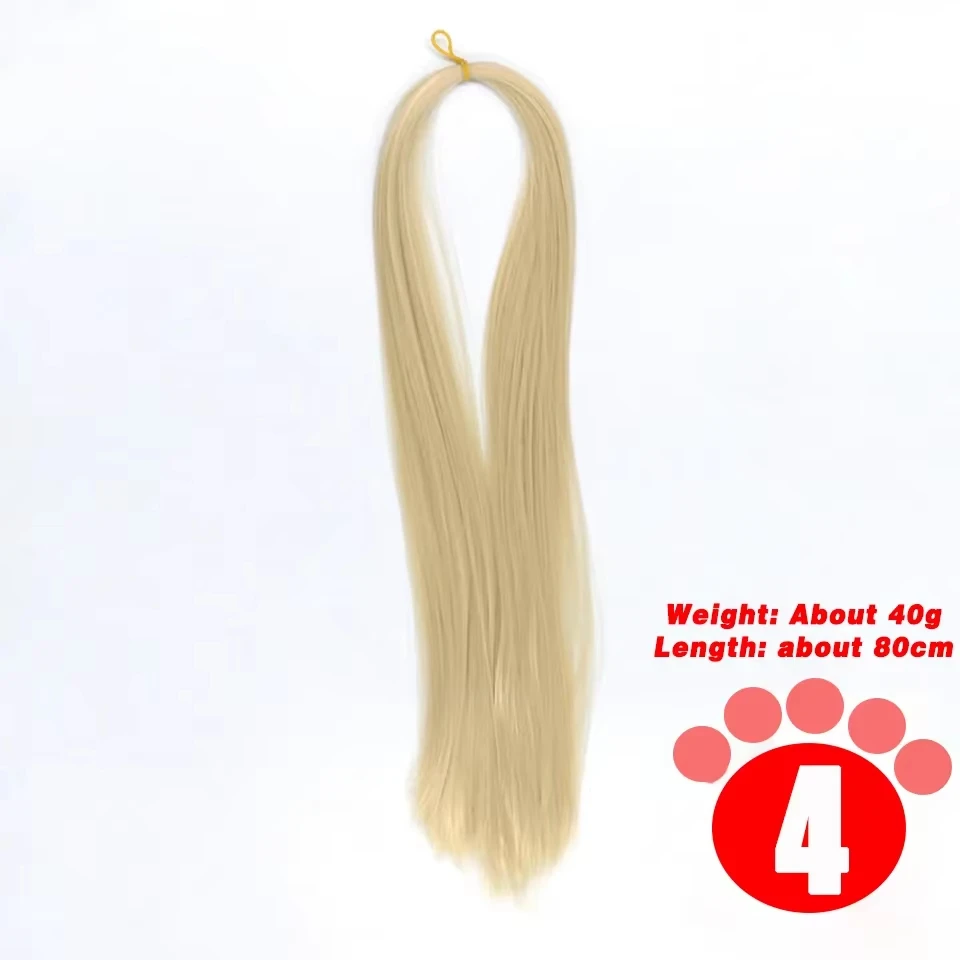 BJD/SD Salon fryzjerski dla lalek Syntetyczne włókno nylonowe odporne na ciepło 1/3 1/4 1/6 1/12 Lalka Ręcznie tkane Zmodyfikowane DIY Przeszczepianie włosów