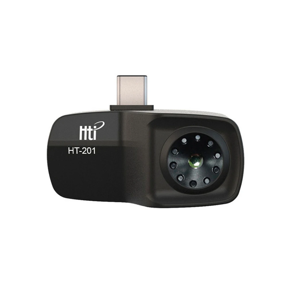 

HTI HT-201 Infrared Thermal Imager Camera For Phone Support Video And Pictures Recording For Android Type-C Thermal imager