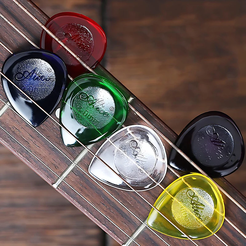 

5 шт. гитарный медиатор в форме капли, несколько размеров, случайные разные цвета, гитарный медиатор, музыкальная практика, поставка ZYF