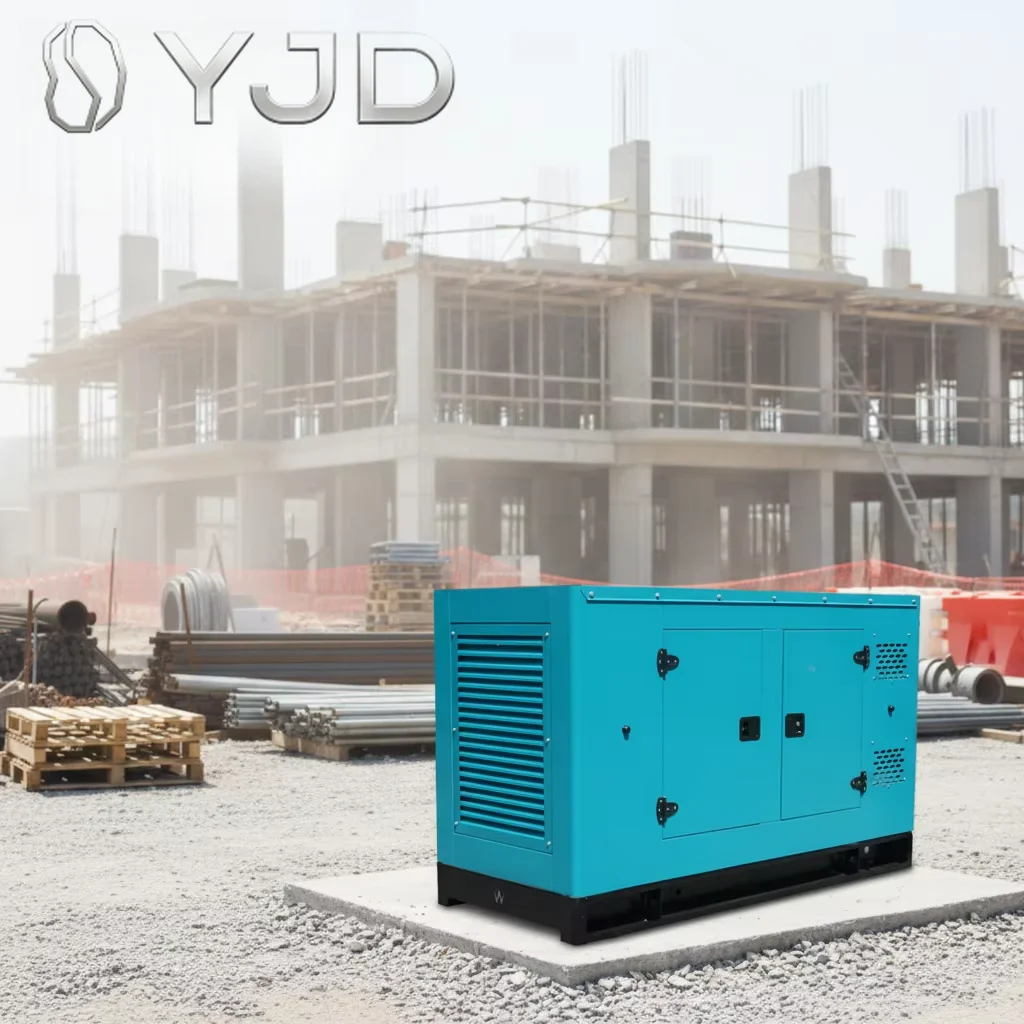 Leiteng 375kVA Portable Silent Diesel Generator Set with Auto Start Single Phase AC Output 60Hz Alternator Stamford