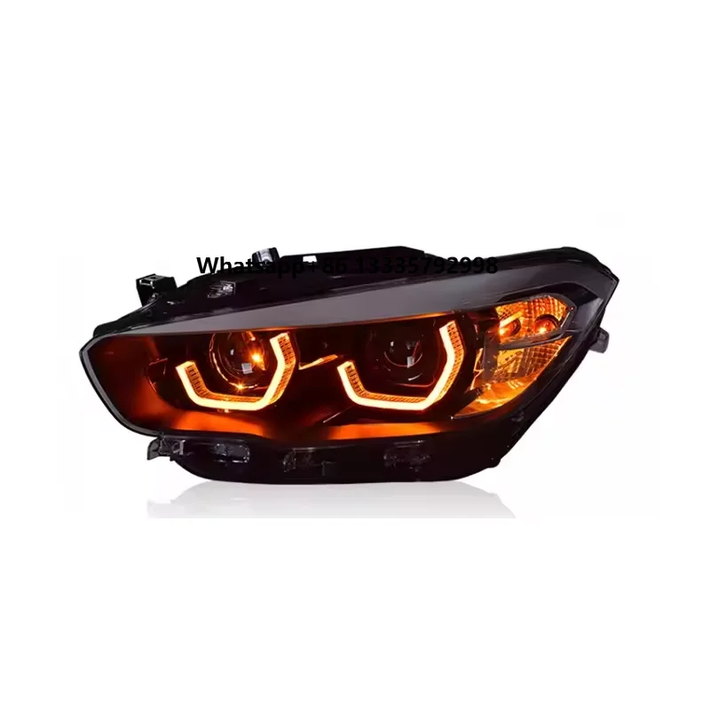 

Auto for BMW1-Series F20 Headlights Assembly 2015-2018 Modified LED Laser Daytime Running Lights Newest Style
