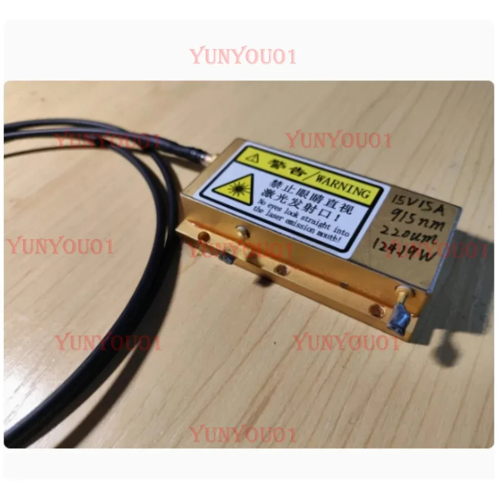 Used RAYCUS 120W Laser with SMA905 Connector with Protective Tube High Power 120W RAYCUS Laser