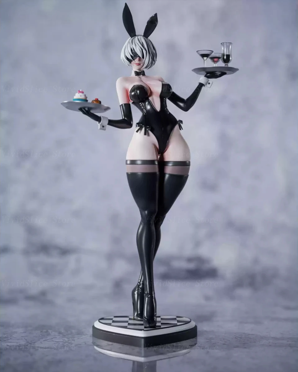 

1/18 1/24 2B Bunny Girl 3D Print Resin Model Garage Kit Unpainted High-Detail Miniature Figure