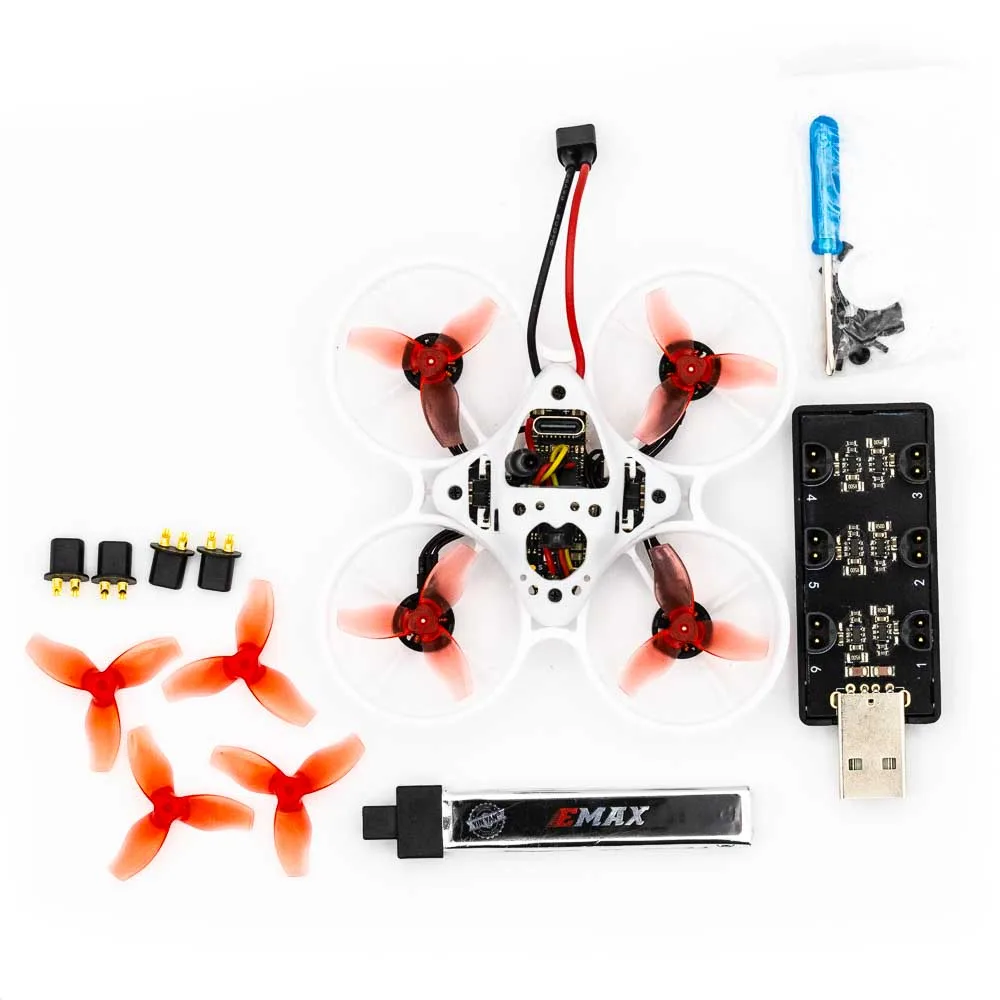 Emax Tinyhawk Nanoscout 65 มม.08015 22000KV 4in1 6A ELRS RX FPV Racing Drone BNF RTF สําหรับของเล่นเด็ก