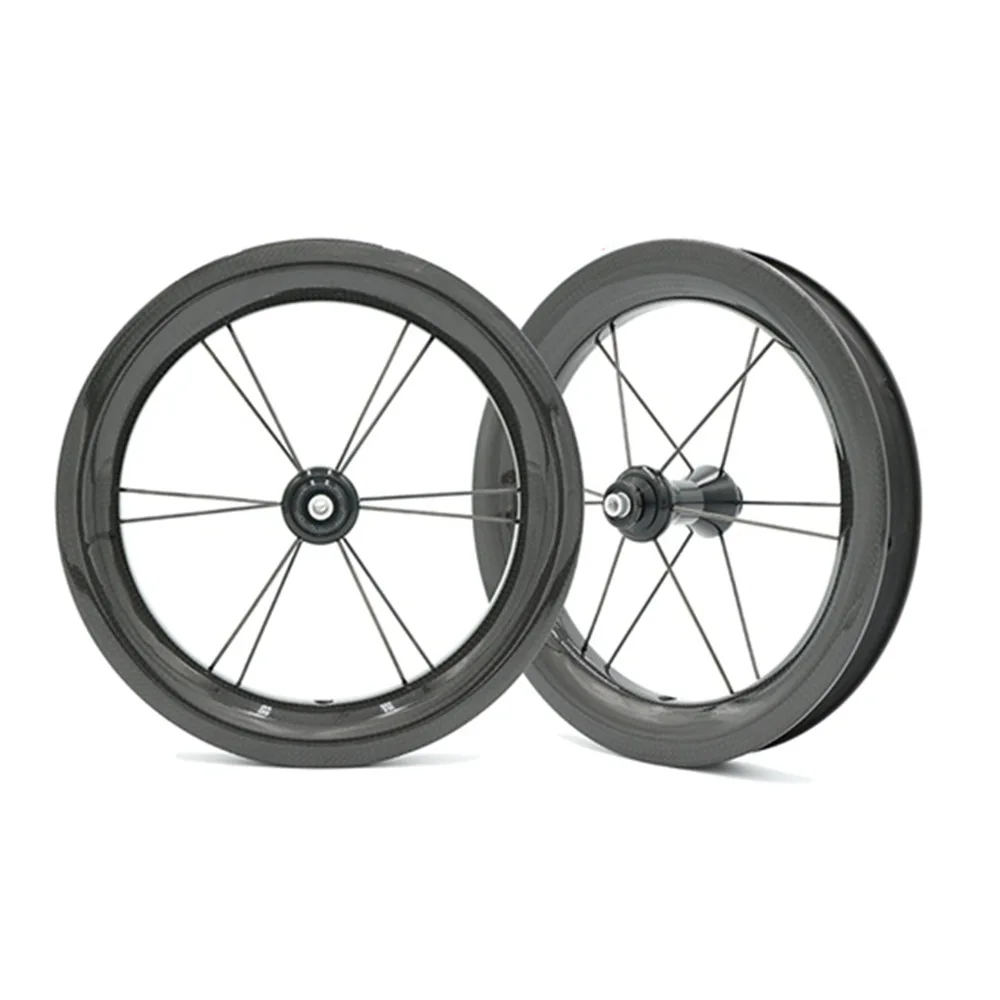 

Ultra-Light 12-Inch Carbon Fiber Wheel Set with Sliding Step Double Carbon Fiber Ring Disc Brake System for Small Cars