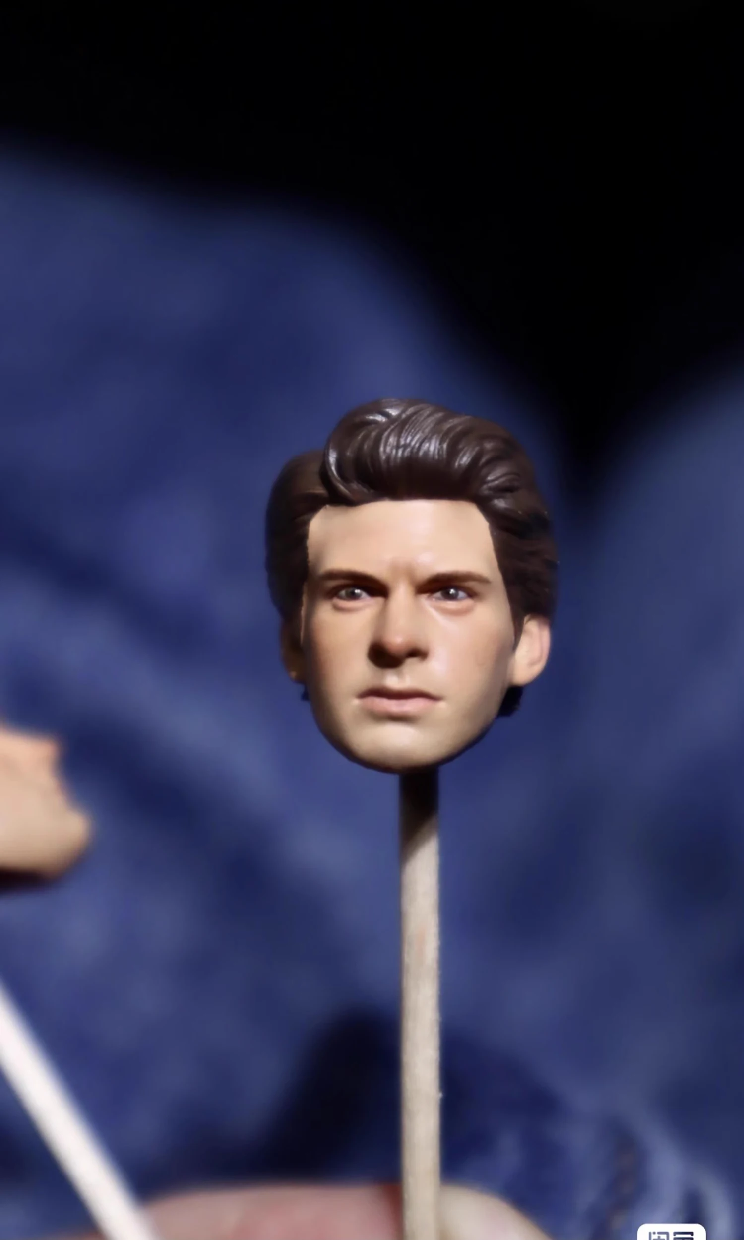 

1/12 Scale Painted Youth Garfield Peter Head Carving Sculpt Model Toys