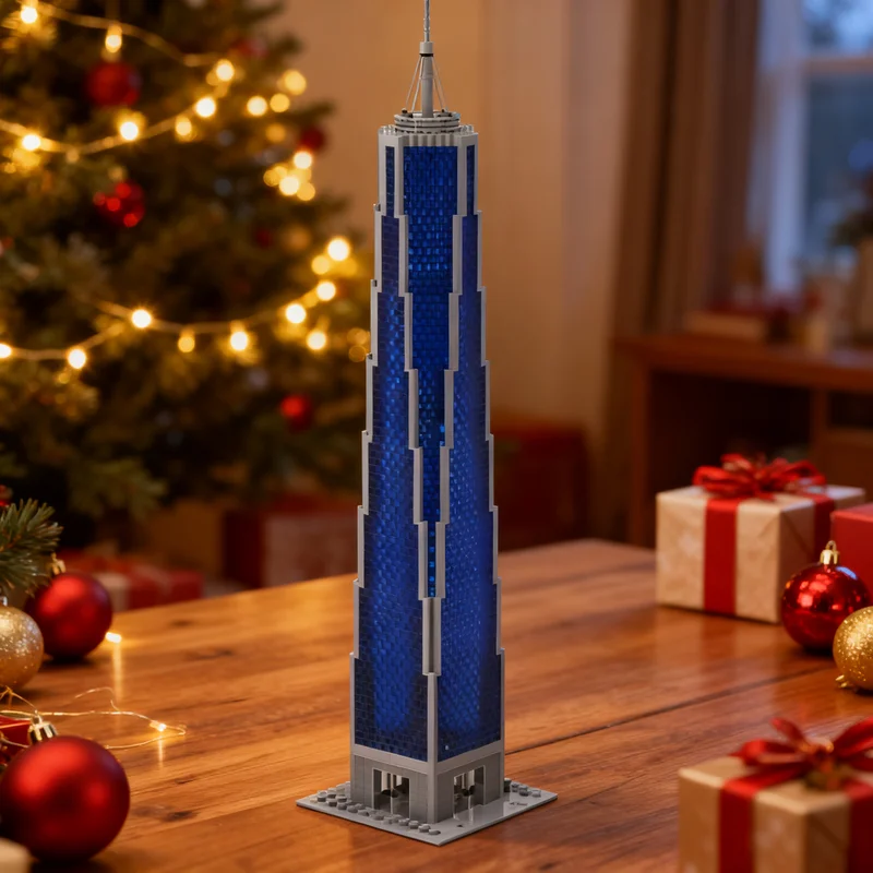 3911pcs MOC Modular Buildings One World Trade Center Freedom Tower Model Building Blocks Christmas Gift Toy Construction Brick