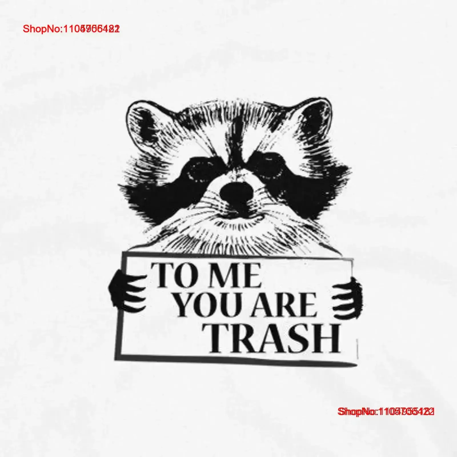 Cute raccon Trash panda Love To me you are shirt vintage Washed Stylish Comfortable Soft fashion graphic Stretched vintage
