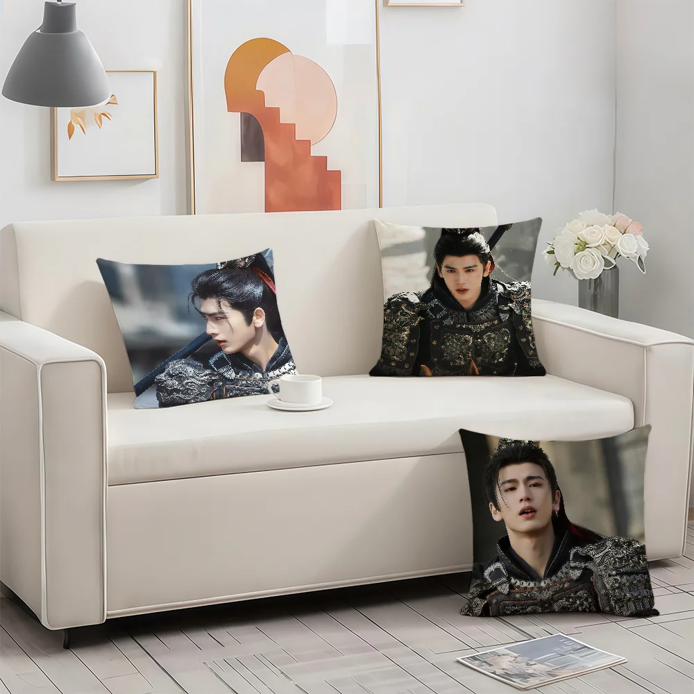 Pursuit of Jade Xie Zheng Zhang Linghe Cushion Cover Birthday Anniversary Gifts Double Sided Printed Zipper Cushion Cover Soft