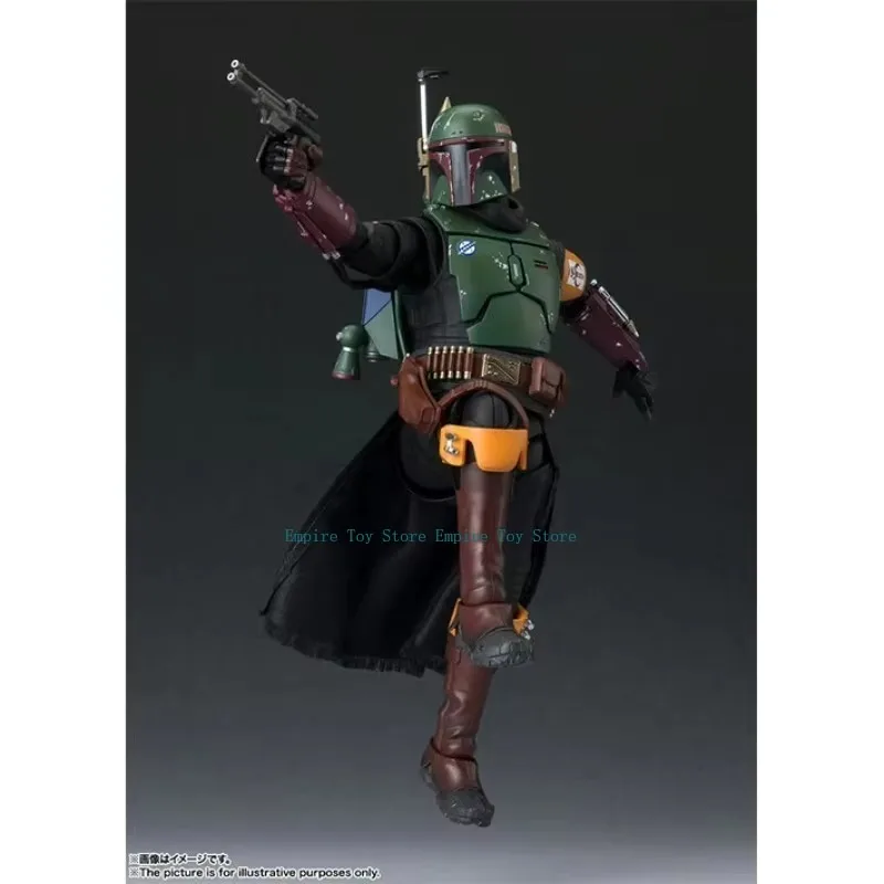 【In Stock】Official Bandai S.H.Figuarts Boba Fett Classic Ver. STAR WARS The Book of Boba Fett Collectible Action Figure Model