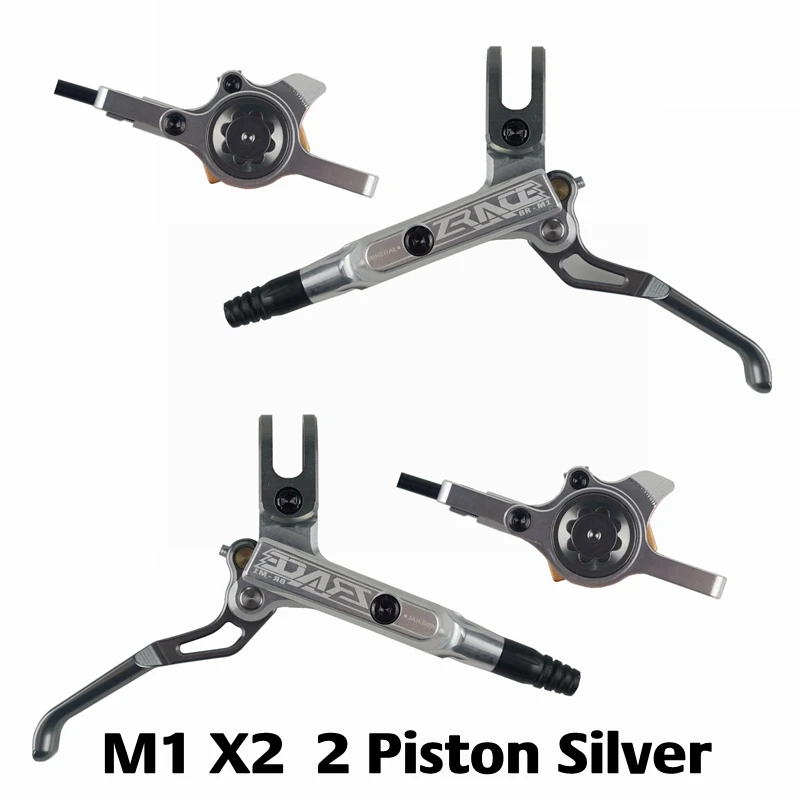 ZRACE M1 X2 / X4 マウンテンバイク油圧ブレーキ、フル CNC 軽量、MTB