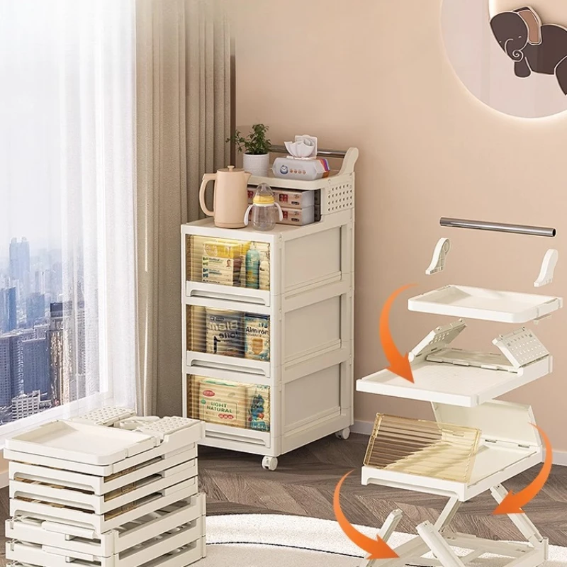 طاولة سرير بسيطة، طاولة صغيرة، تخزين سميك، رف طاولة بجانب السرير لغرفة الإيجار