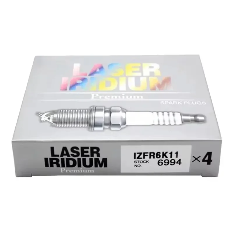 

4/6PCS 6994 IZFR6K11 Iridium Spark Plug for Honda Accord CR-V Legend Acura MDX RL TL 2.4L 3.5L 3.7L K24A K24A3 J35A8 J37A1 J32A5