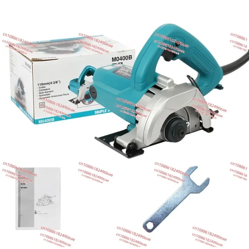 220V Multifunctional Electric Marble Cutting Machine Stone Ceramic Tile Cutter Wood Slotting Machine M0400B Marble Machine 1200W