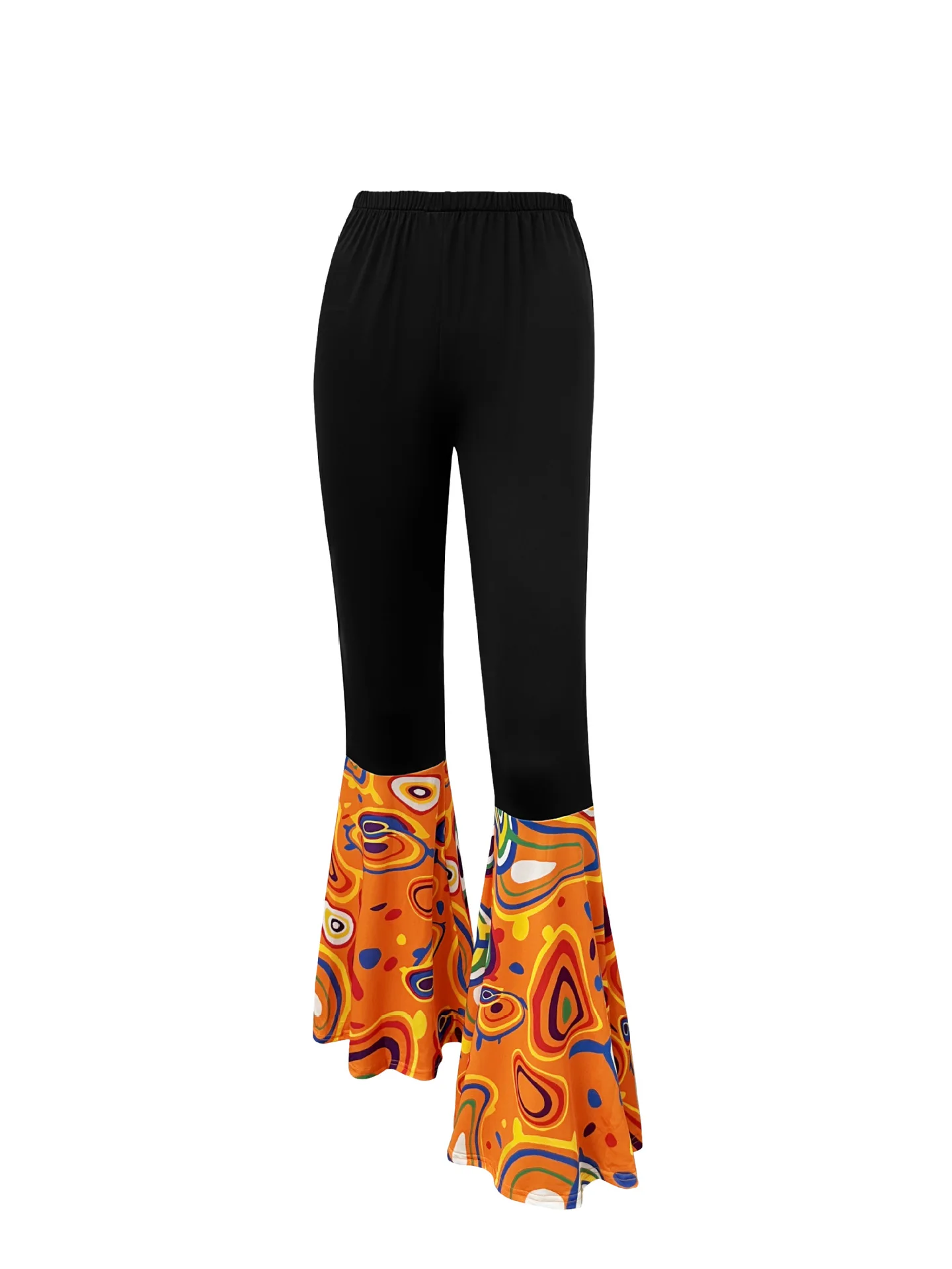 Déguisement Hippie Disco Femme Multicolore avec Bandeau – photo 14