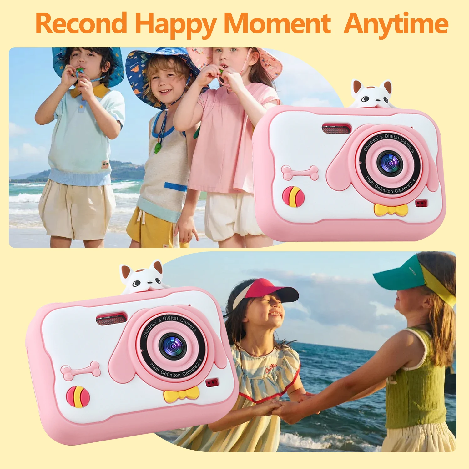 Wholesale Price Kids Camera for Boys and Girls,Digital Camera for Kids Toy Gift, Toddler Portable Toys Camera Birthday Gift