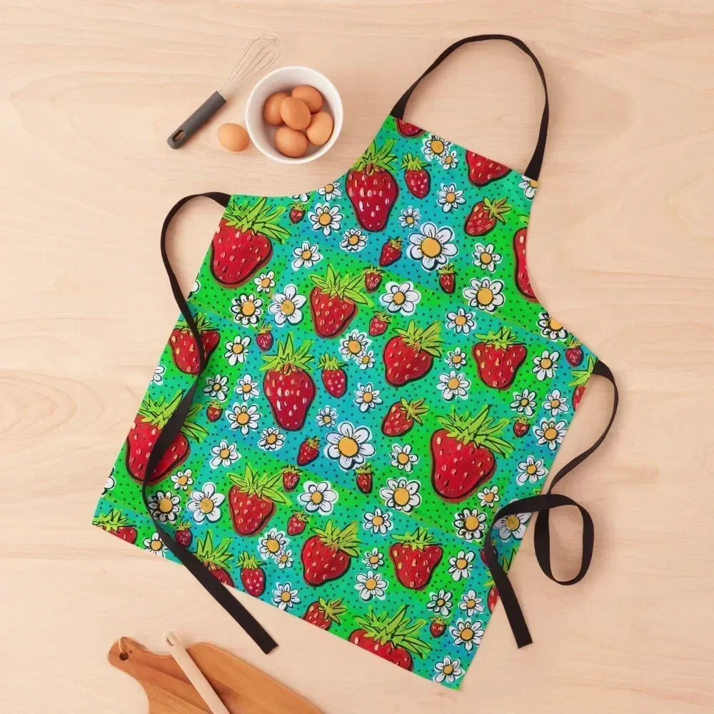 

Flowers and Berries Apron Children'S bib All For Kitchen And Home Kitchens For Men Apron