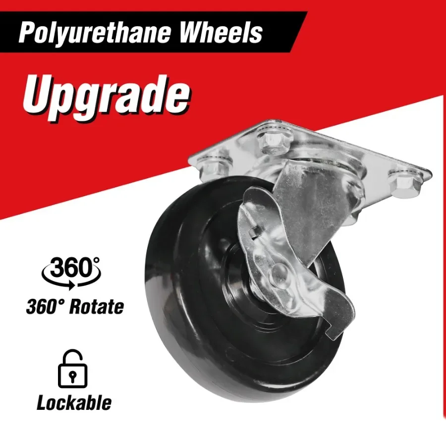 خزانة أدوات دوارة مع صندوق 7 أدراج مع عجلات عربة أدوات متعددة الوظائف خزانة تخزين ميكانيكية لمستودع المرآب