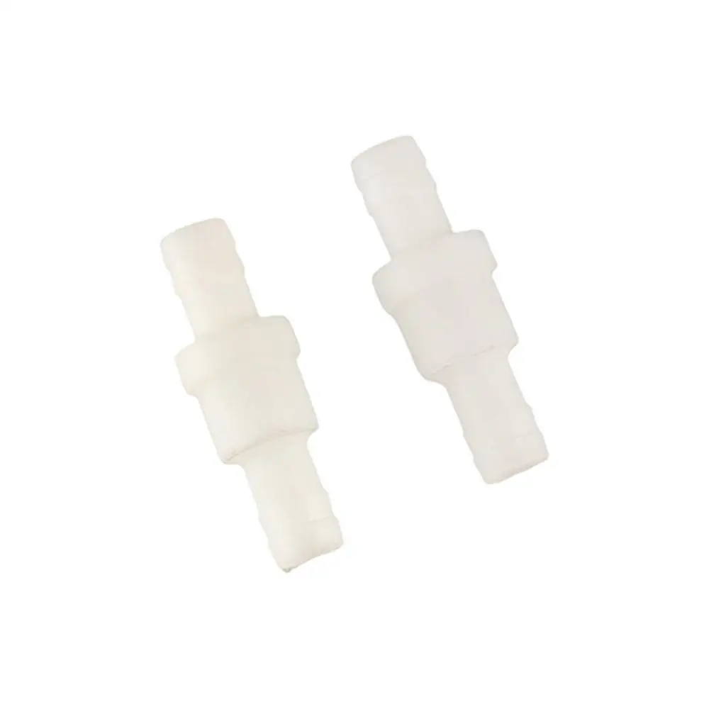 Plastic Durable Non-Return White For Fuel Air Liquid 4mm / 6mm / 8mm / 12mm One-way Lnline Valves Check Valve Water Stop Valve