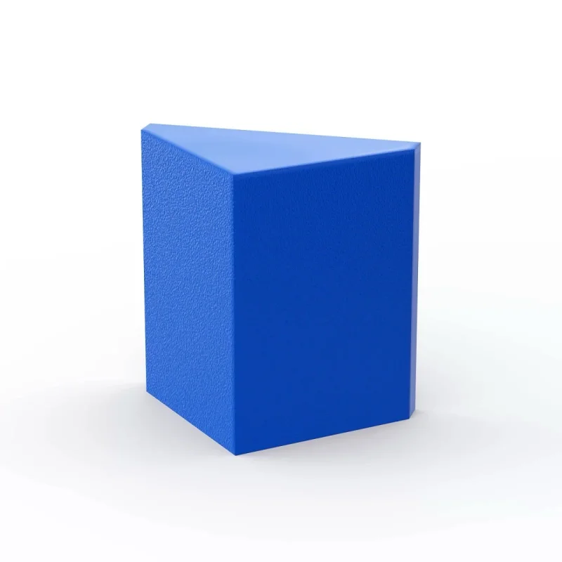 Immagine 3: 10 Pezzi Piastrelle Scanalate 2X2/45 °   Compatibile con Mattoncini Autobloccanti MOC 3043 Rotondi e Angolari, Accessori per Costruzioni e Giocattoli