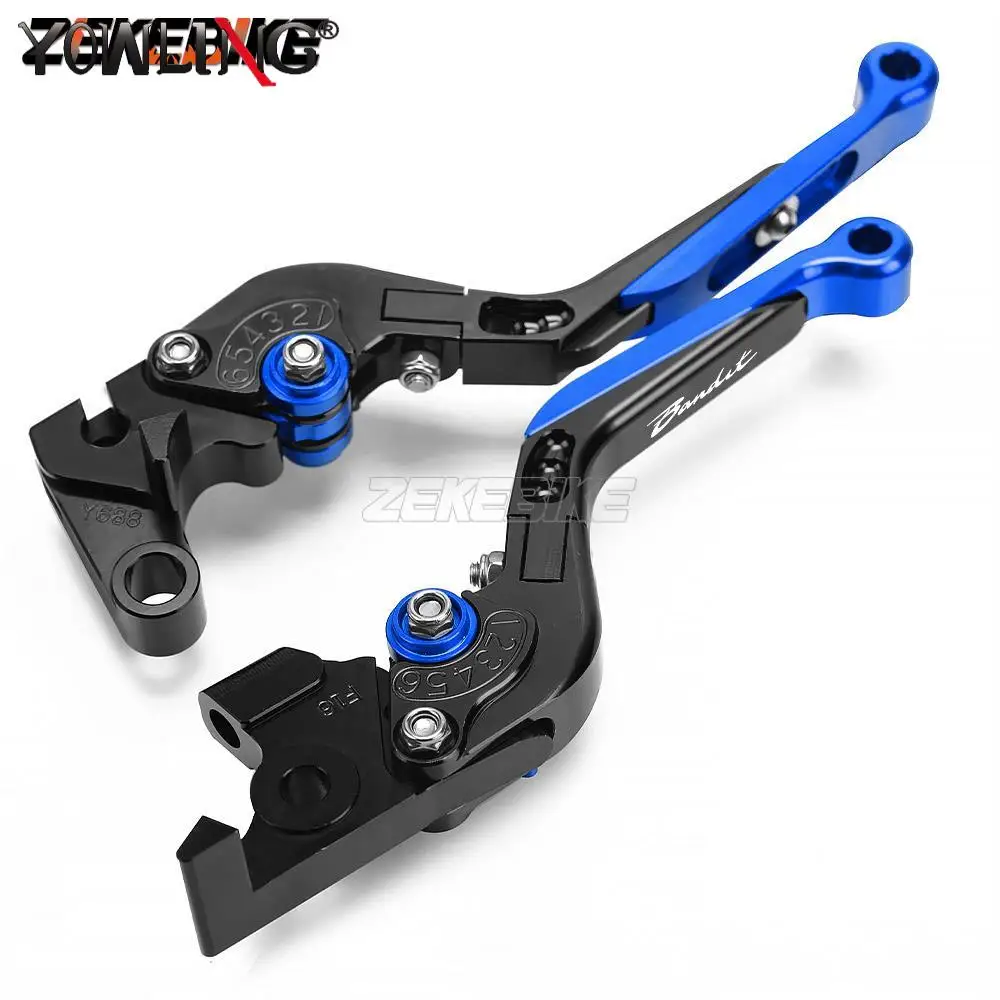 Adjustable Handles Lever Accessories Long Brake Clutch Levers For SUZUKI GSF250 GSF600/S GSF650 S/N GSF1200N/S GSF1250 BANDIT