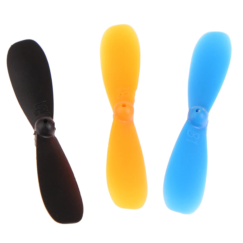 4PCS Main Blades 35mm 3.5cm 0.8mm Hole Props Propellers Fans For D1 Mini R/C Drone Quadcopter Model Toys Spare Parts Accesories