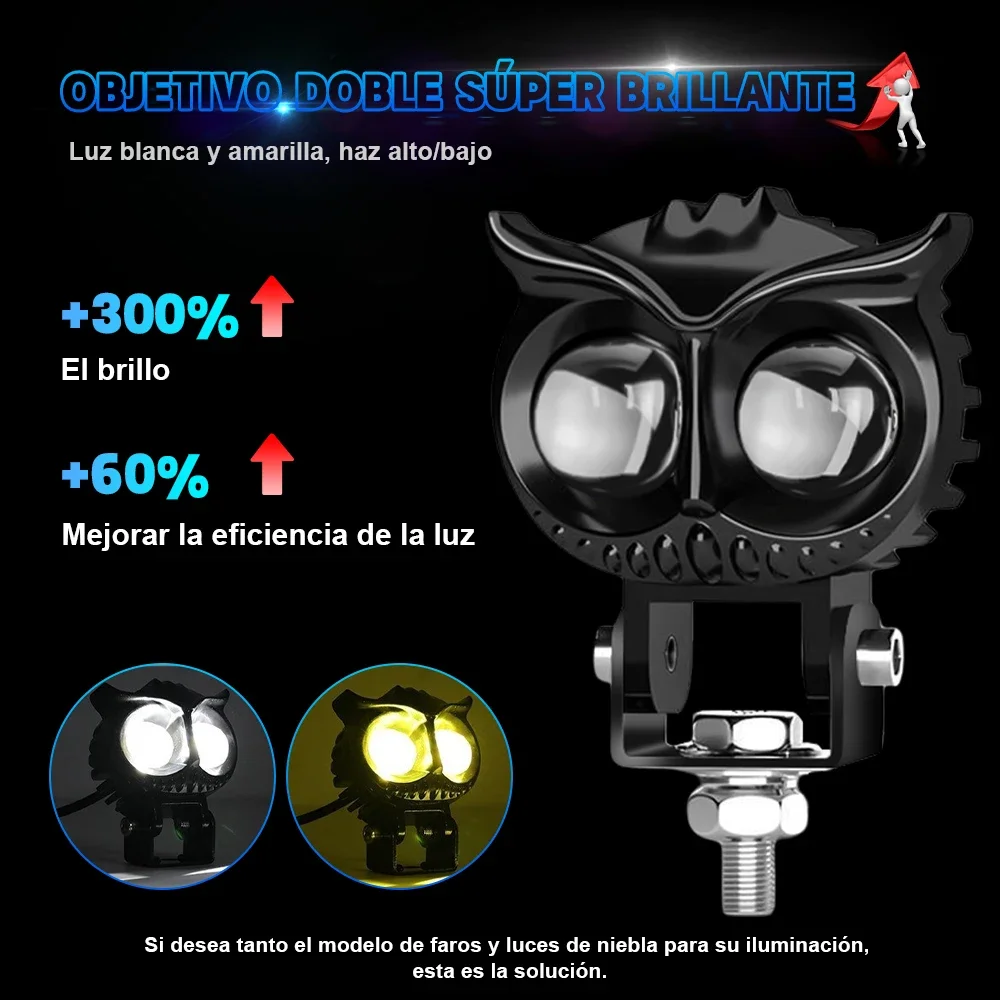 

2 шт. новый светодиодный рабочий свет 12 В 24 В желтый и белый двухцветный светильник 25 Вт светодиодный прожектор для автомобиля, грузовика, внедорожника, квадроцикла, лодки