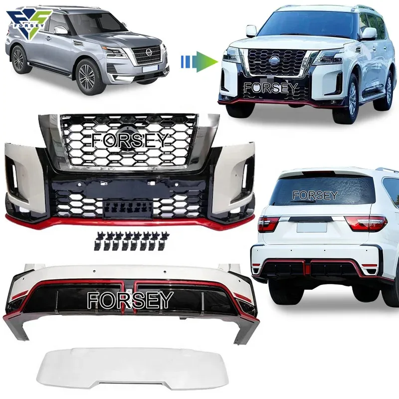 

Patrol Nismo Model Manufacture Car Accessories Parts PP Side Bar Grille Auto Front Rear Bumpers Bodykit