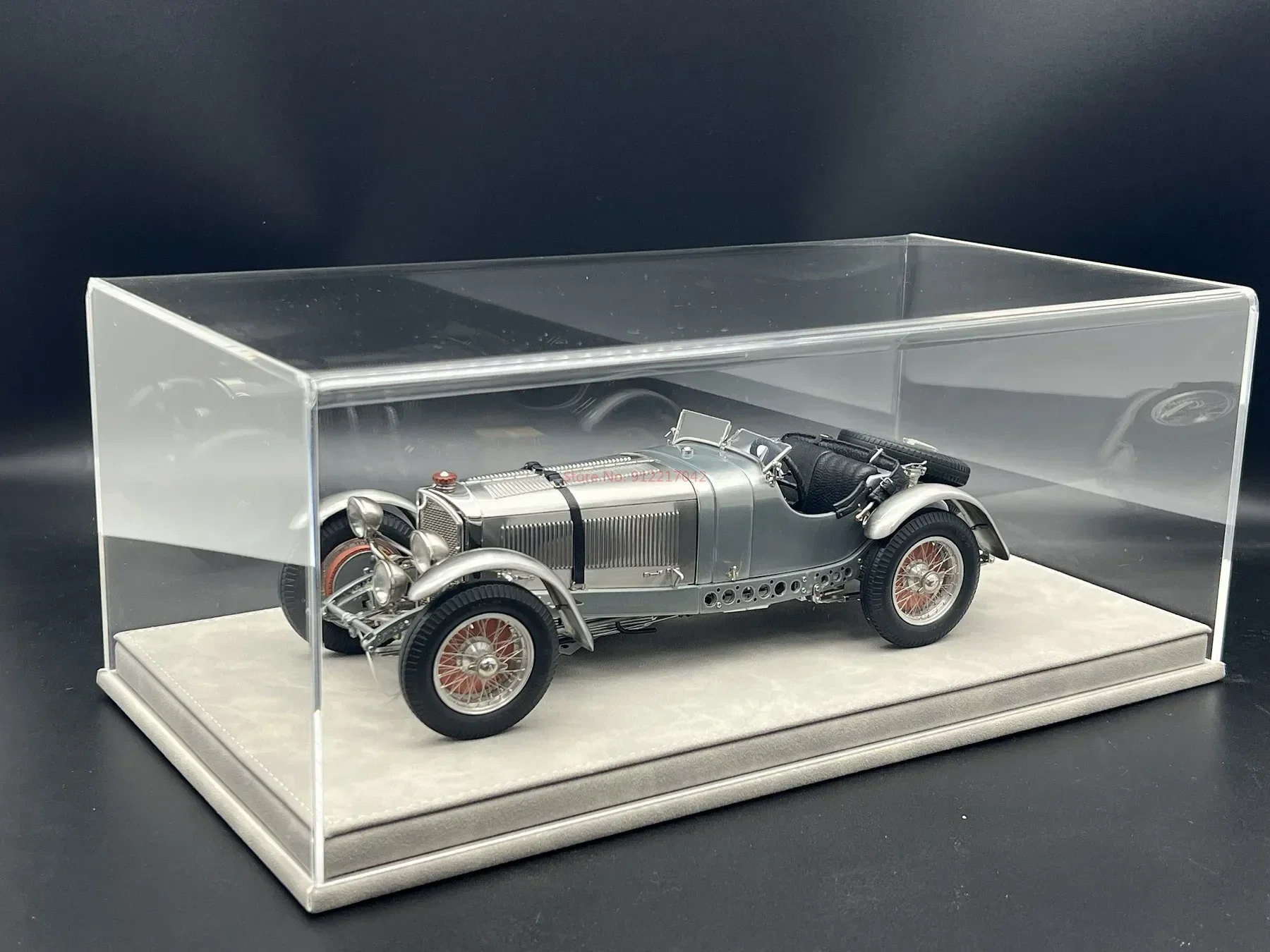 Suitable For 1/18 Model Car Display Box Transparent Acrylic Integral Forming Hot Bending Process Dustproof Box Storage Box