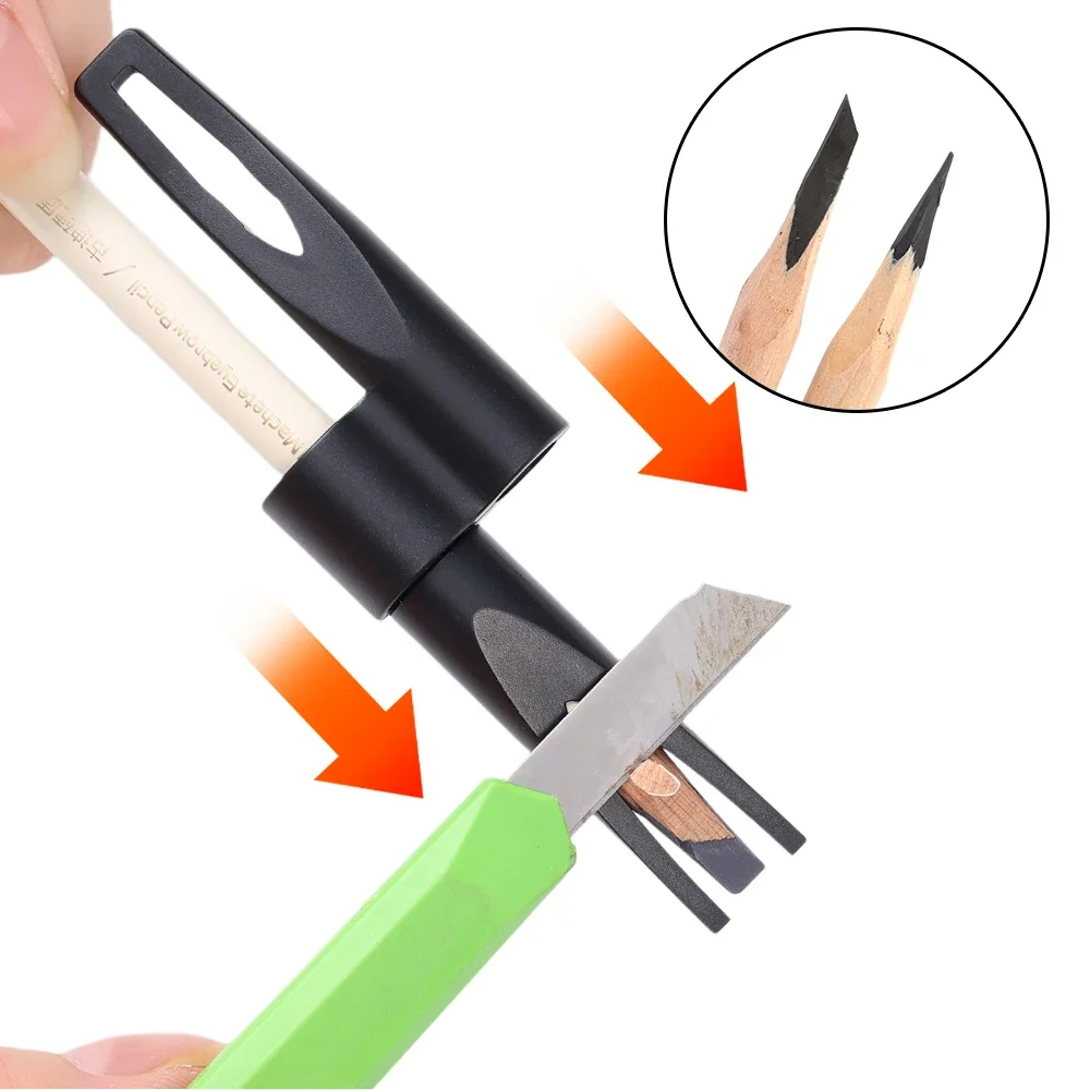 Wenkbrauw Puntenslijper Voor Beginners Gereedschap Duckbill Draadpuntenslijper Voor Perfecte Wenkbrauwen Cosmetische Potloodslijpen Make-Uphulpmiddelen