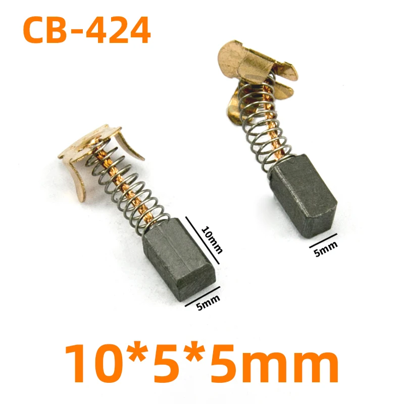 マキタ電動電動工具用カーボンブラシ,電動ドリル用cb-424,63 14d 6980d 6960d,10x5x5mm