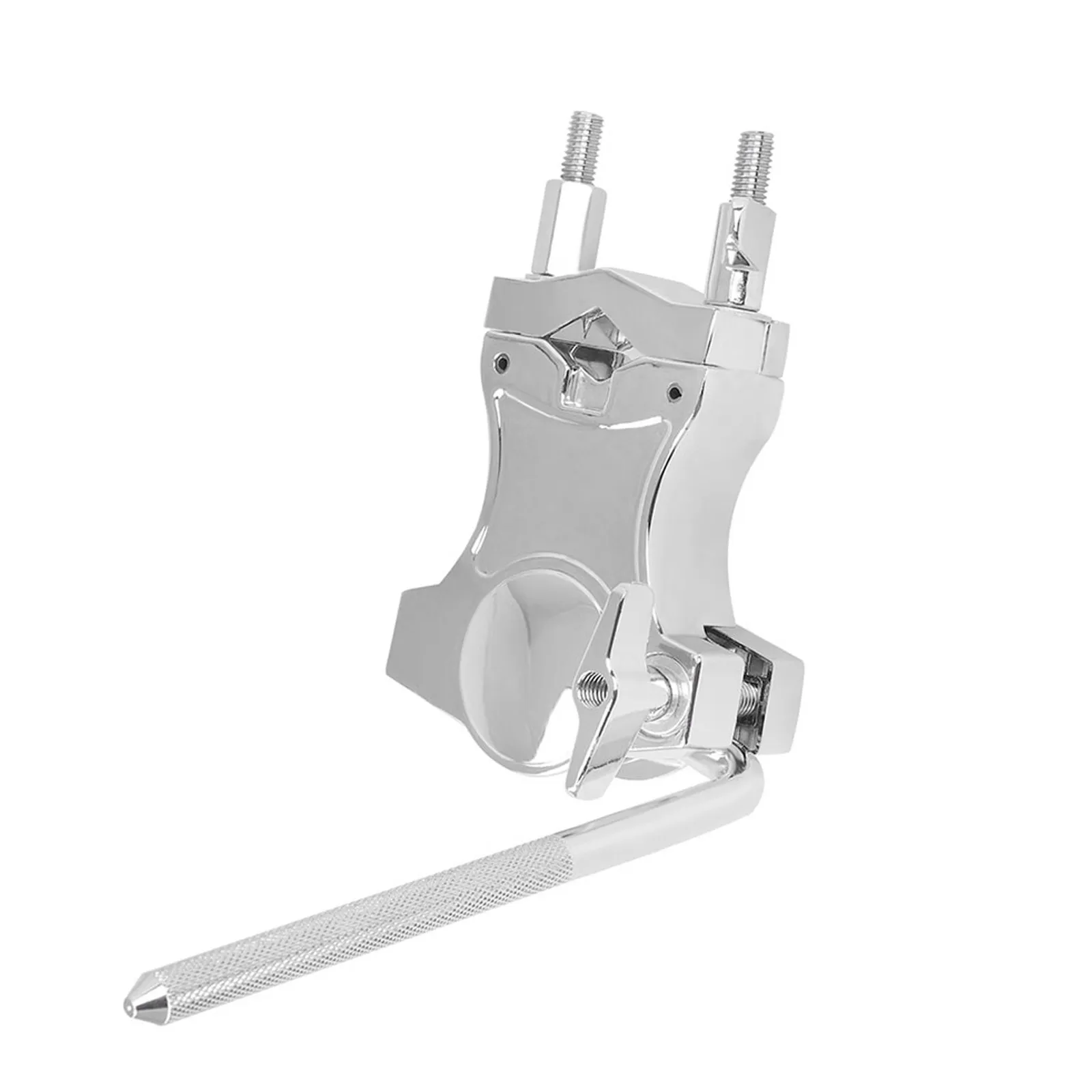 

Sturdy Alloy Drum Clamp Adjustable Drum Holder for Melodic Tom Cowbell 360 Degree Rotation Expansion Clip Accessory