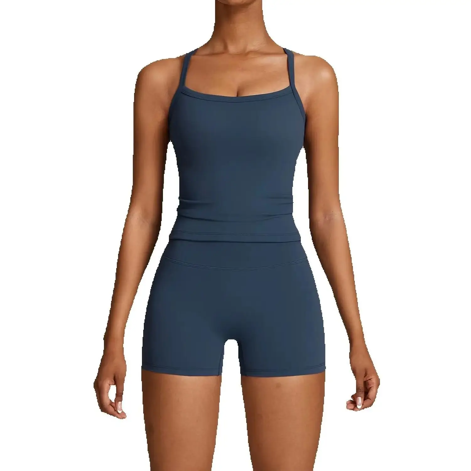 

Women 2PCS Sports Set Gym Set Female Tracksuit Yoga Vest Running Workout Tank Top Women Quick-Drying Yoga Suit Sportswear ﻿