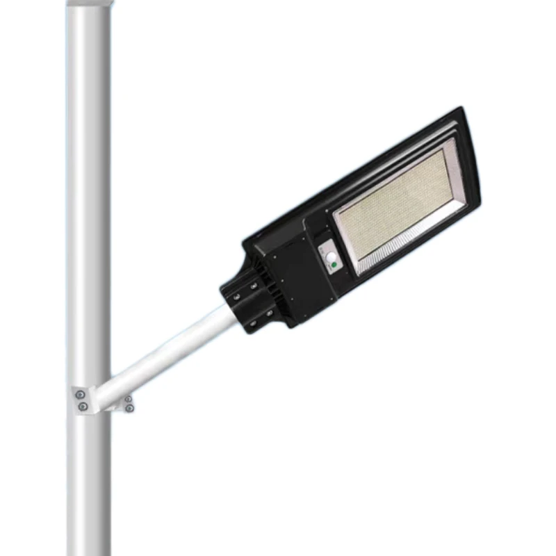 Lampadaire solaire extérieur, lampadaire LED intégré, IP65