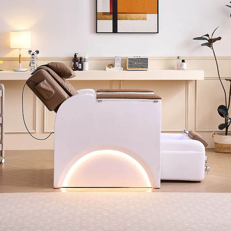 Electric Pedicure Nail Beauty Sofa Foot Massage Surfing Phototherapy Pedicure Dual-Use Functional Chair