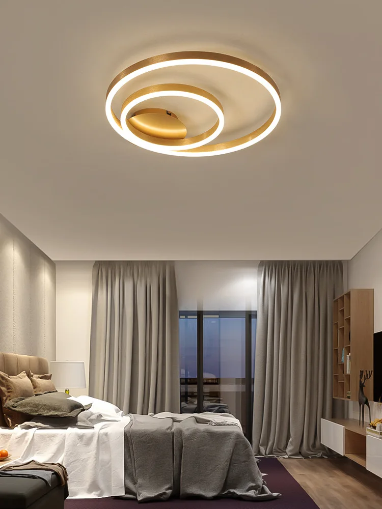 

Living room light simple modern atmospheric LED ceiling light circular whole house hall combination Nordic lighting manufacturer