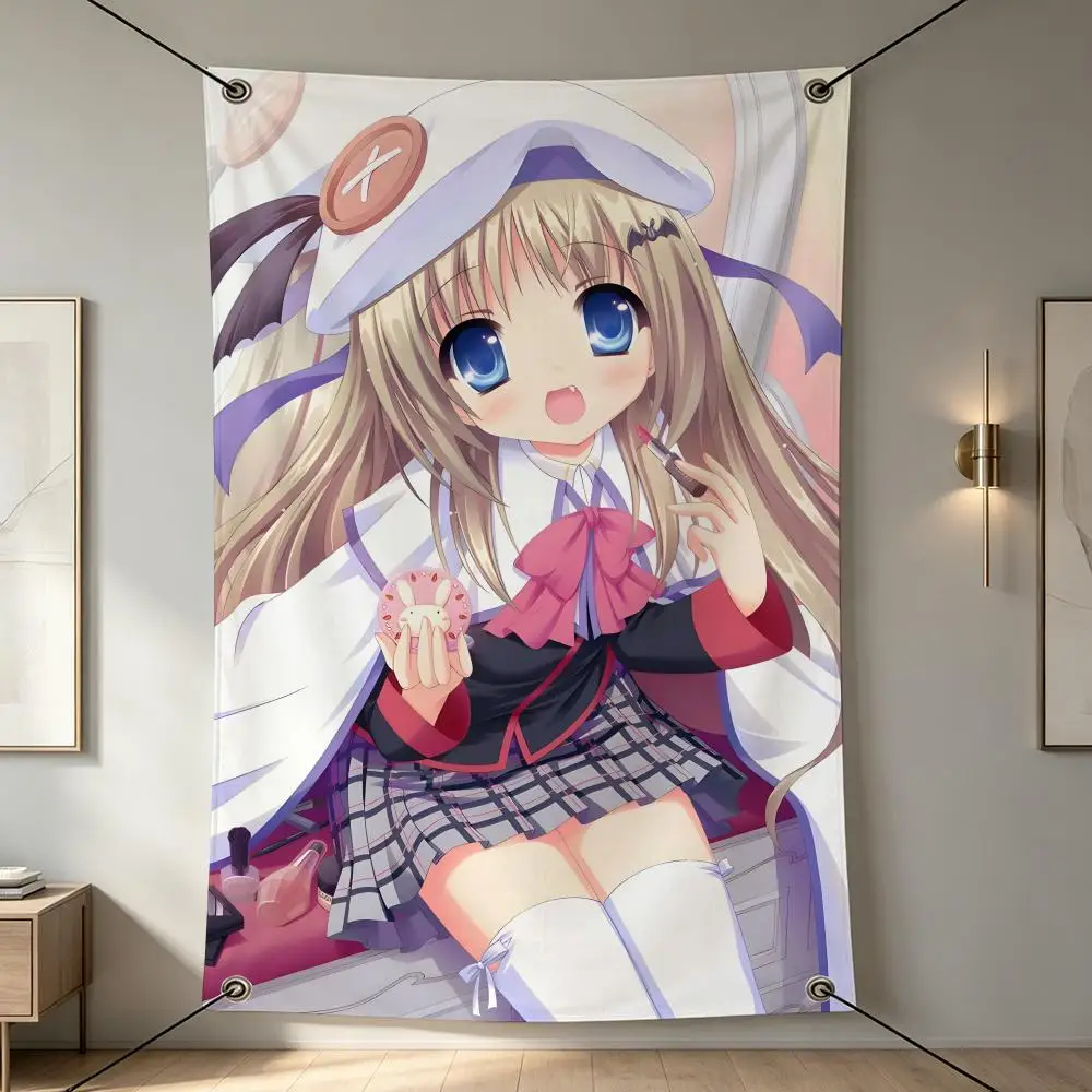 Anime L-Little Busters Flags, Outdoor Decorations, Music Bars, Home Interiors, Patio and Garden Decorations