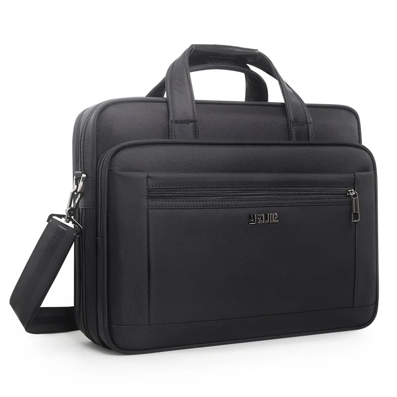 

Nesitu High Quality Large Capacity A4 Oxford 14 15.6 inch Laptop Executive Men Briefcase Handbag Shoulder Messenger Bag M3248