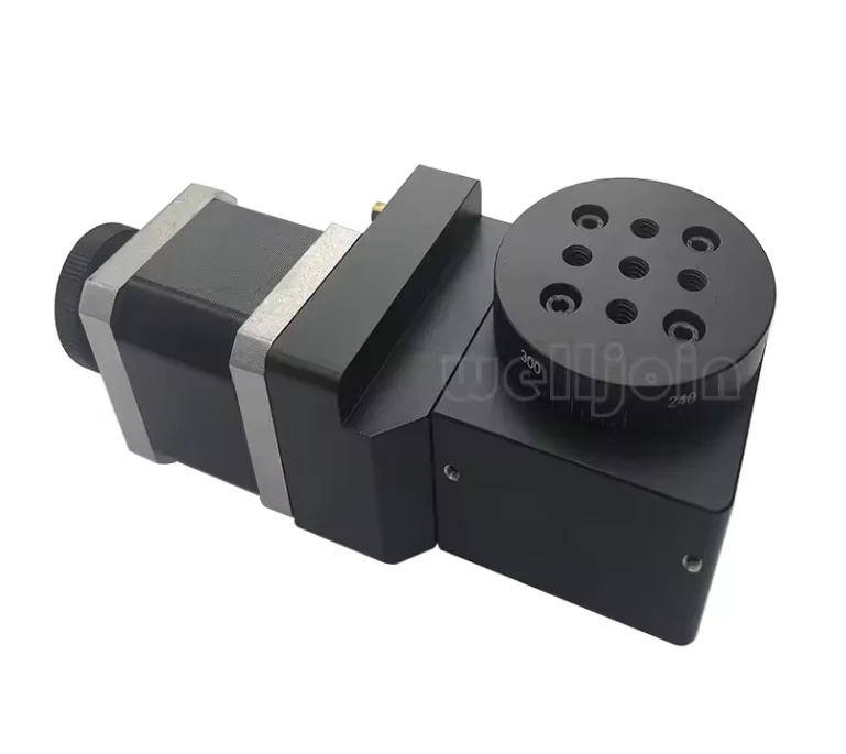 360° Turntable Pan-Tilt Y200RA60 Electric Rotary Stage Diameter 60MM Precision Indexing Table