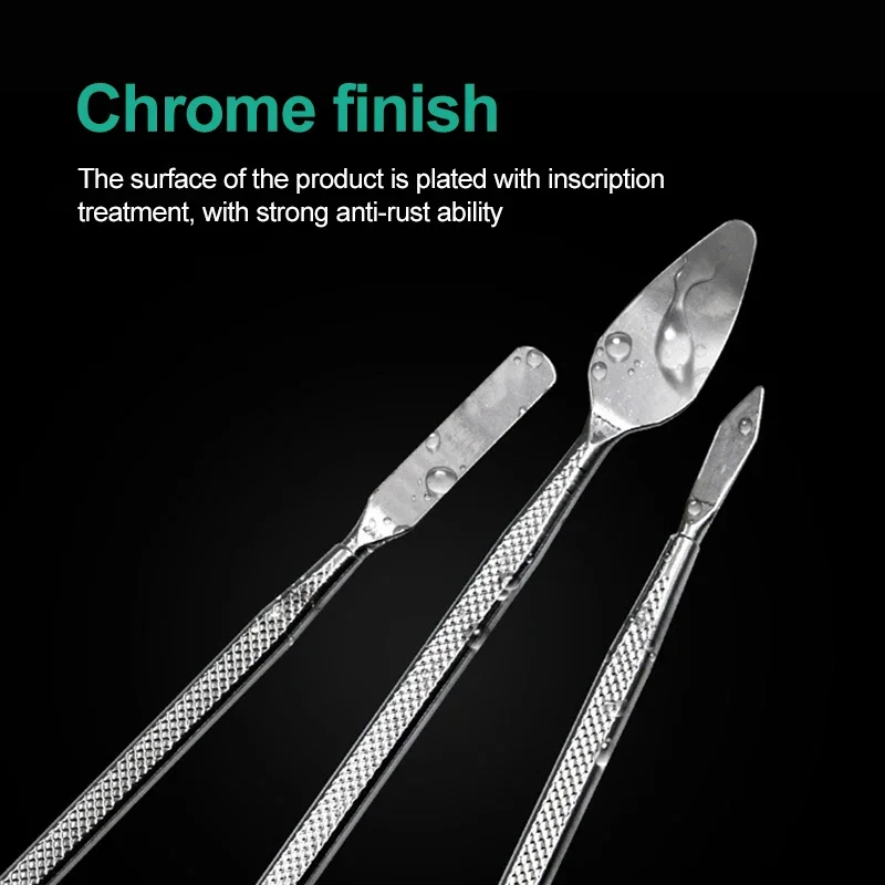 3 ชิ้น/เซ็ต Universal ซ่อมโทรศัพท์เครื่องมือโลหะ Crowbar ถอดชุดสําหรับโทรศัพท์ LCD ซ่อมเครื่องมือ DIY ซ่อมอิเล็กทรอนิกส์เครื่องมือ