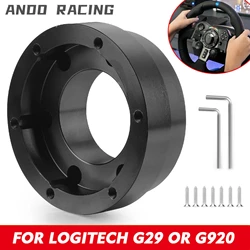 For Logitech G29 G920 G923 70MM Steering Wheel Adapter Plate Compatible 13 Inch PCD Racing Steering Wheel Car Game Modification