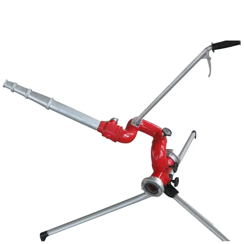 Mobile folding DC spray water gun, water amusement park Internet celebrity water gun with rack