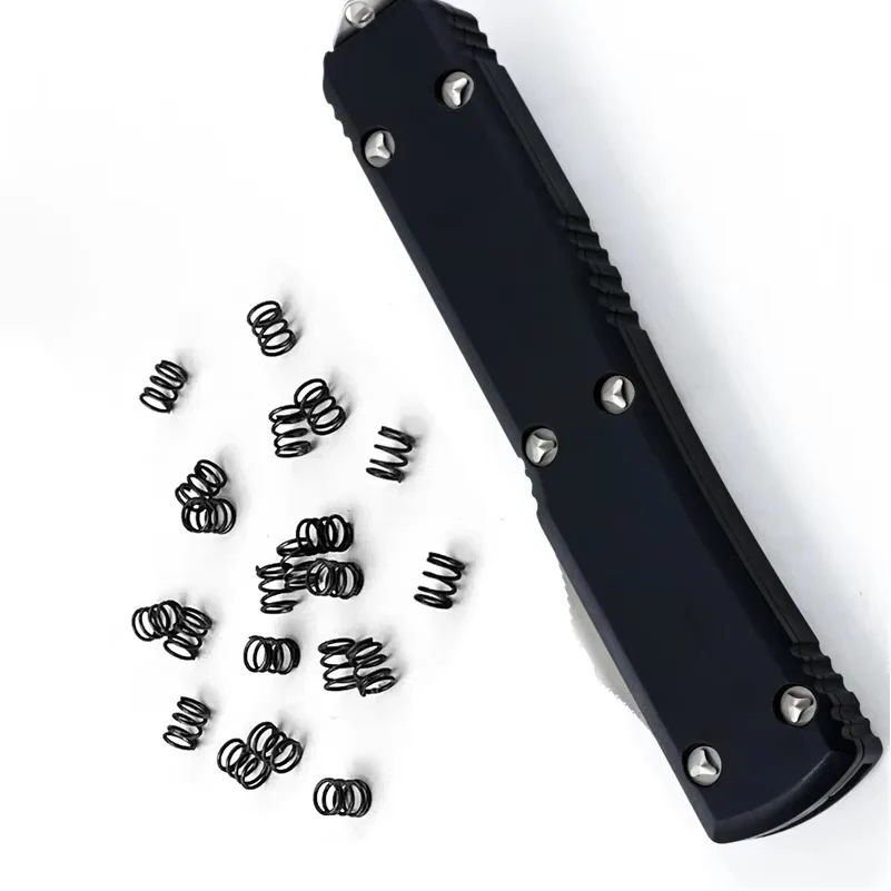 3/5pcs 나이프 스위치 액세서리 푸시 버튼 스프링 OTF 분해 Microtech Ultratech UT UTX85 나이프 DIY 부품 도구 만들기